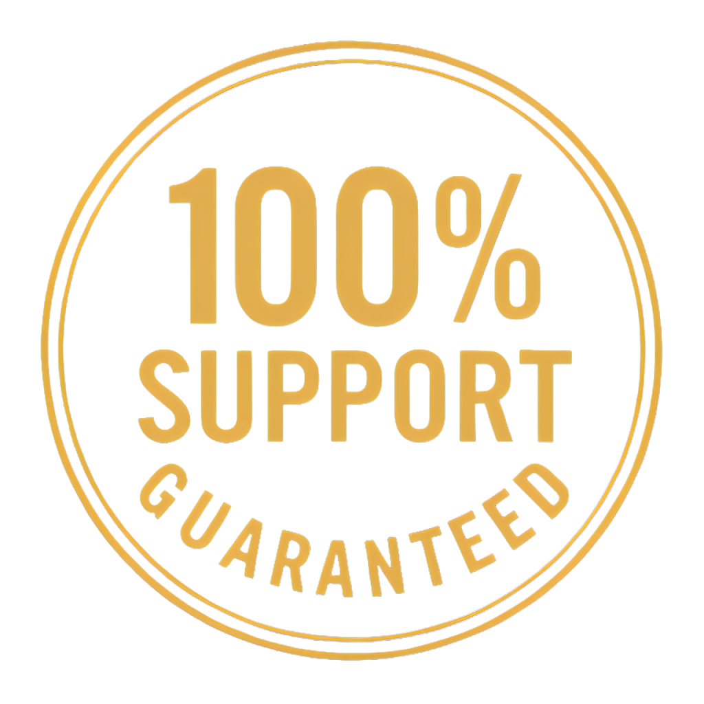 100% Support